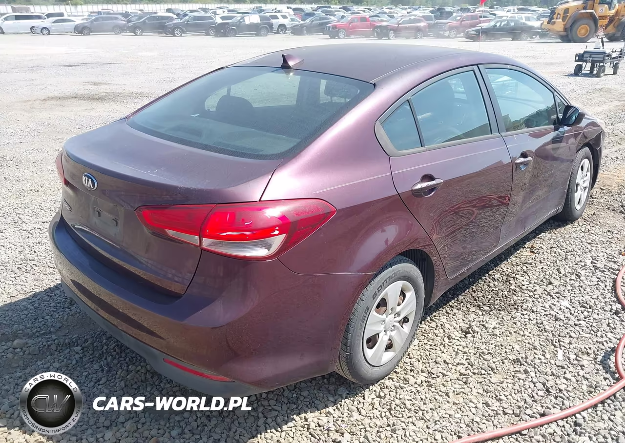 2017 Kia Forte Lx VIN:3KPFK4A78HE048324 - 4