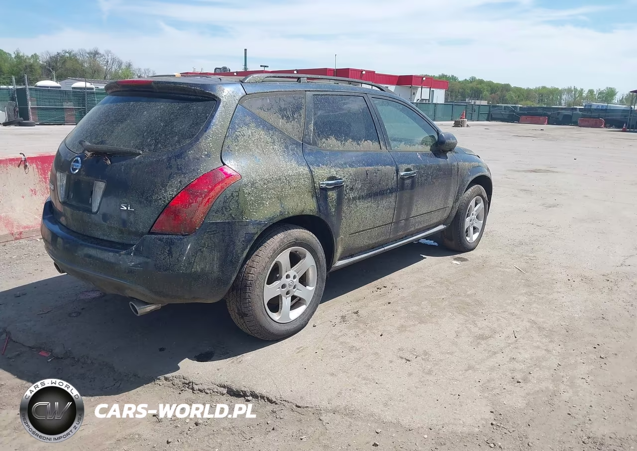 2004 Nissan Murano Sl VIN:JN8AZ08T04W215507 - 4