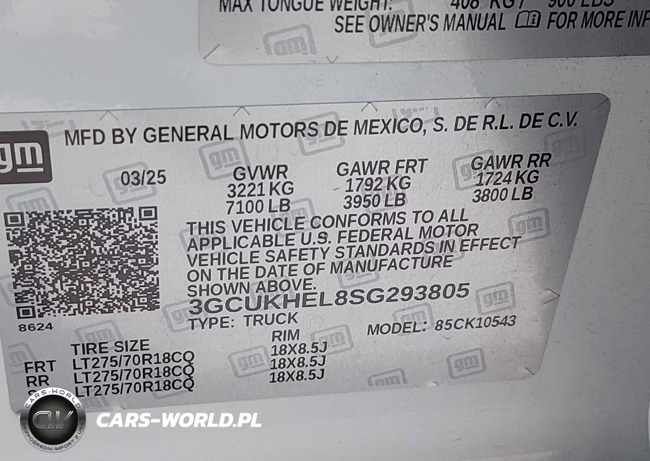 2025 Chevrolet Silverado 1500 4Wd Short Bed Zr2 VIN:3GCUKHEL8SG293805 - 9