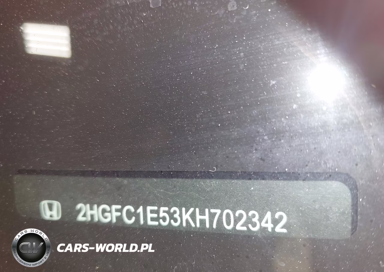 2019 Honda Civic Si VIN:2HGFC1E53KH702342 - 9