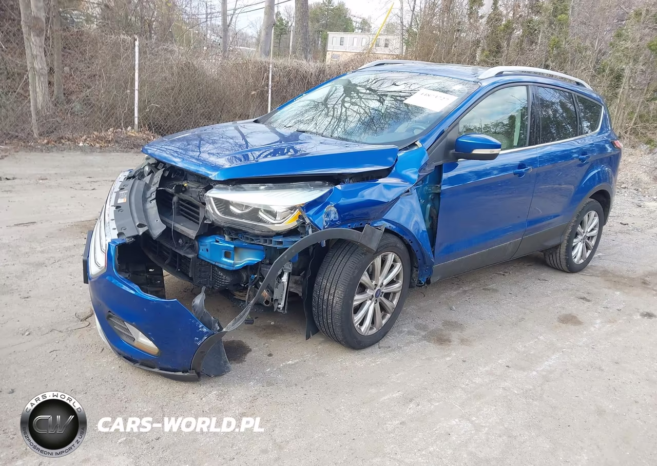 2018 Ford Escape Titanium VIN:1FMCU9J97JUA57840 - 2