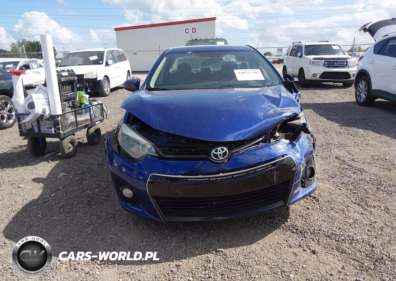 2014 Toyota Corolla S Plus VIN:5YFBURHEXEP049527 - 12