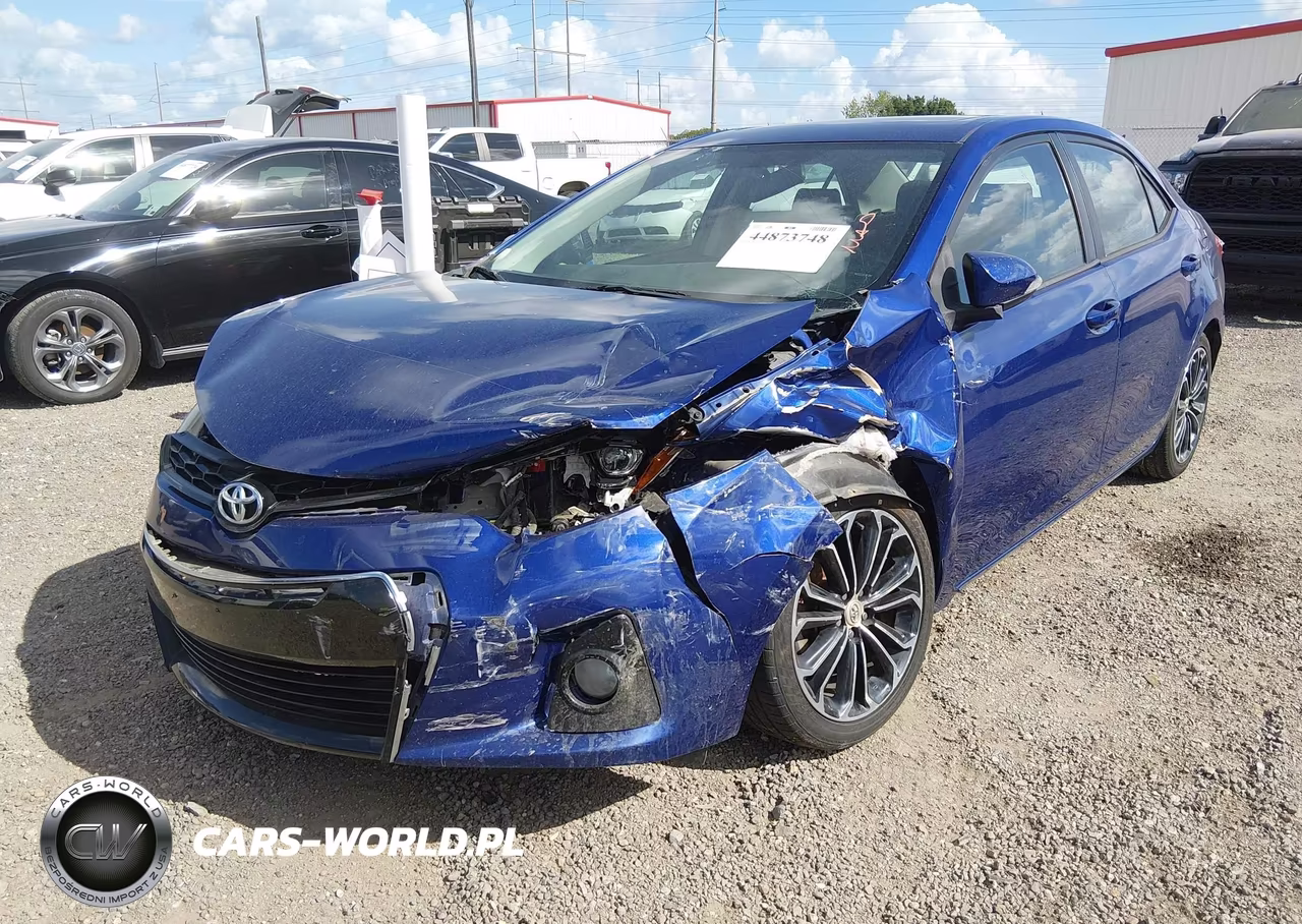 2014 Toyota Corolla S Plus VIN:5YFBURHEXEP049527 - 2