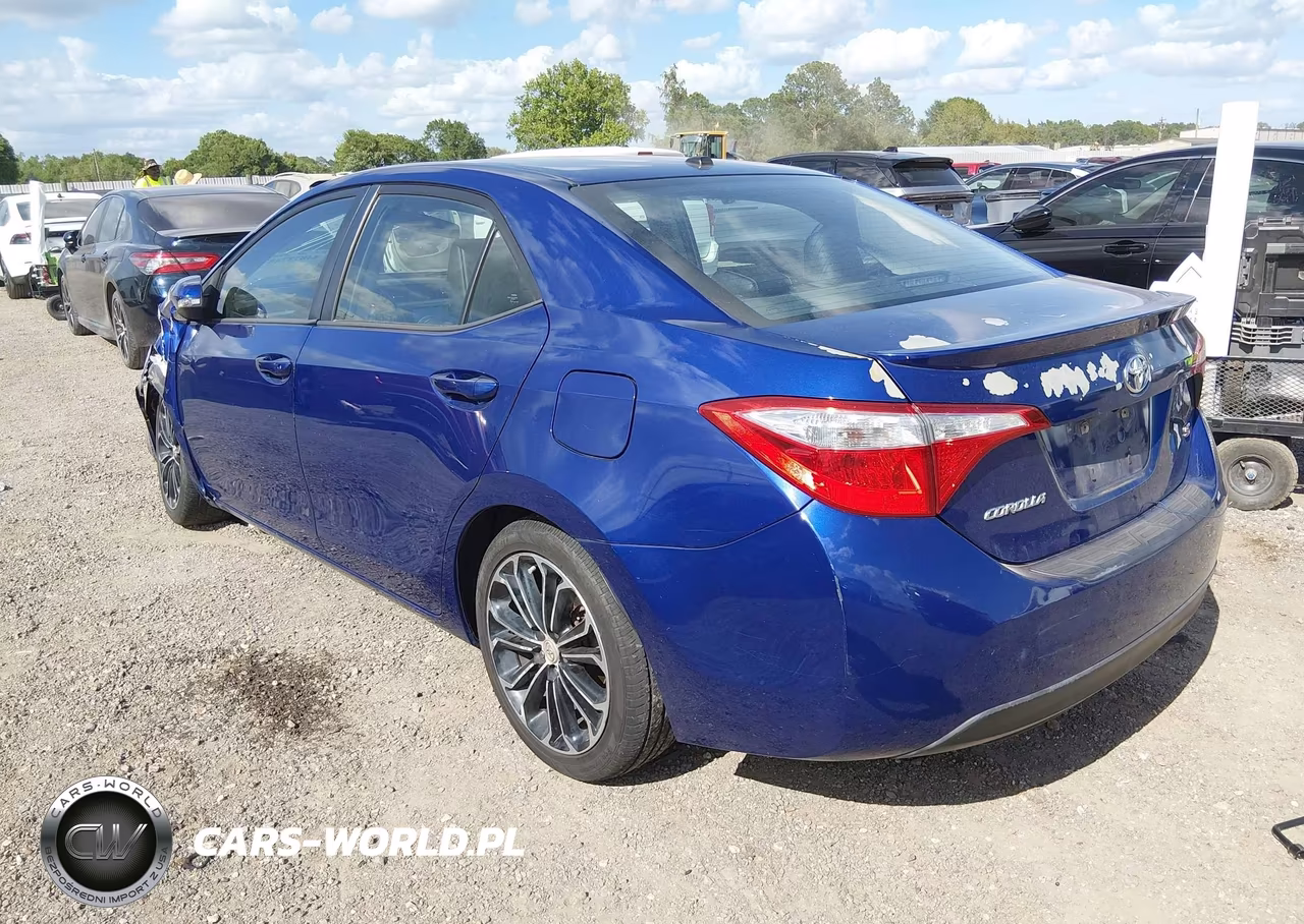 2014 Toyota Corolla S Plus VIN:5YFBURHEXEP049527 - 3