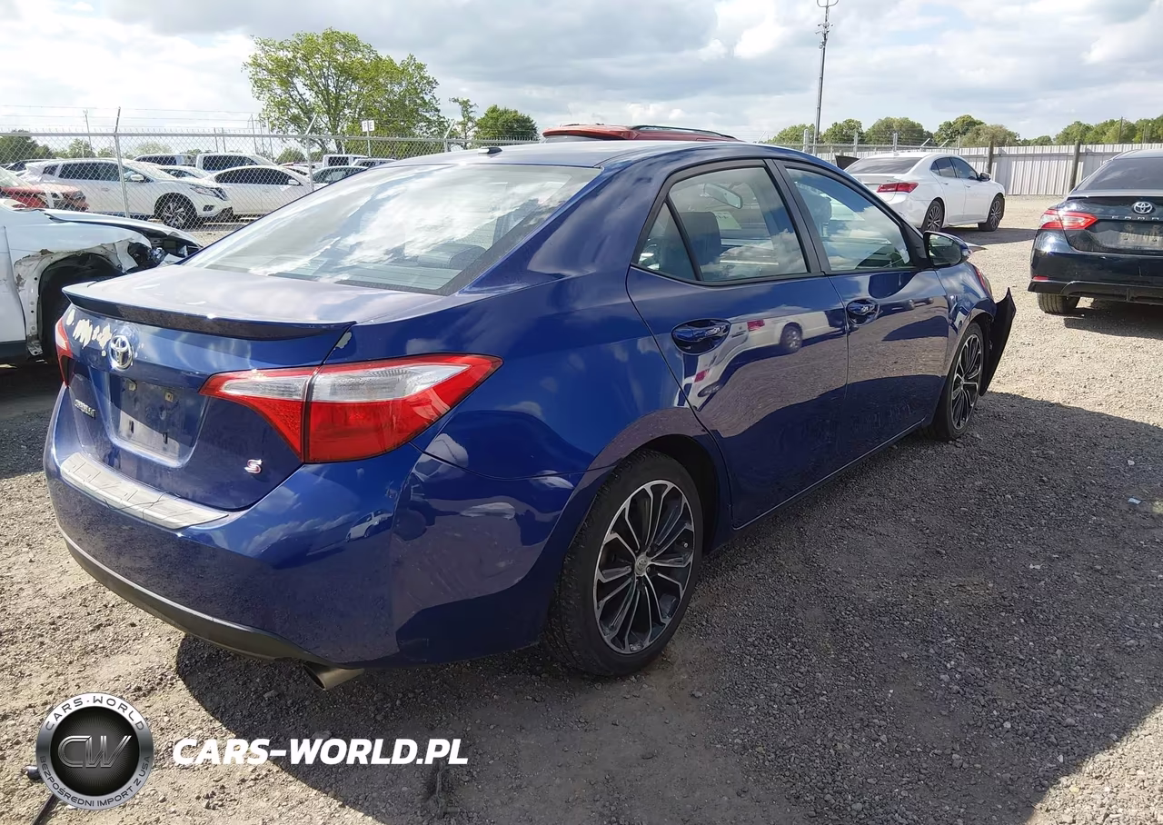 2014 Toyota Corolla S Plus VIN:5YFBURHEXEP049527 - 4