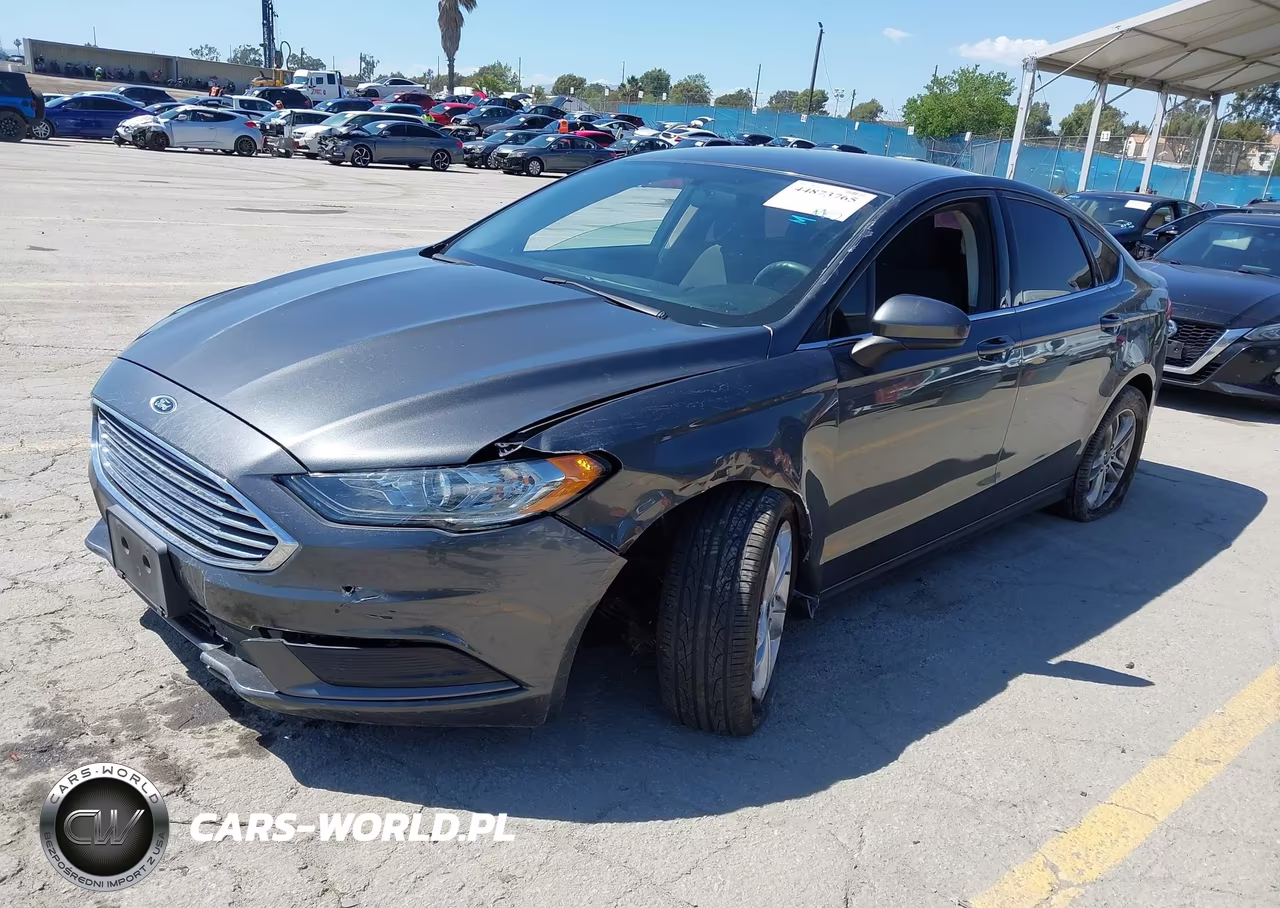 2018 Ford Fusion Se VIN:3FA6P0H71JR177025 - 2