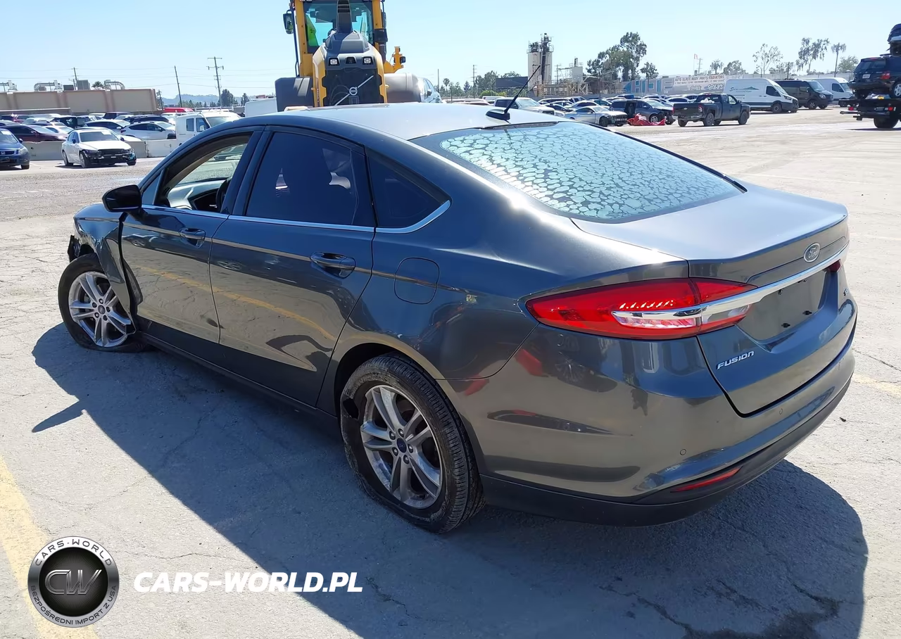 2018 Ford Fusion Se VIN:3FA6P0H71JR177025 - 3