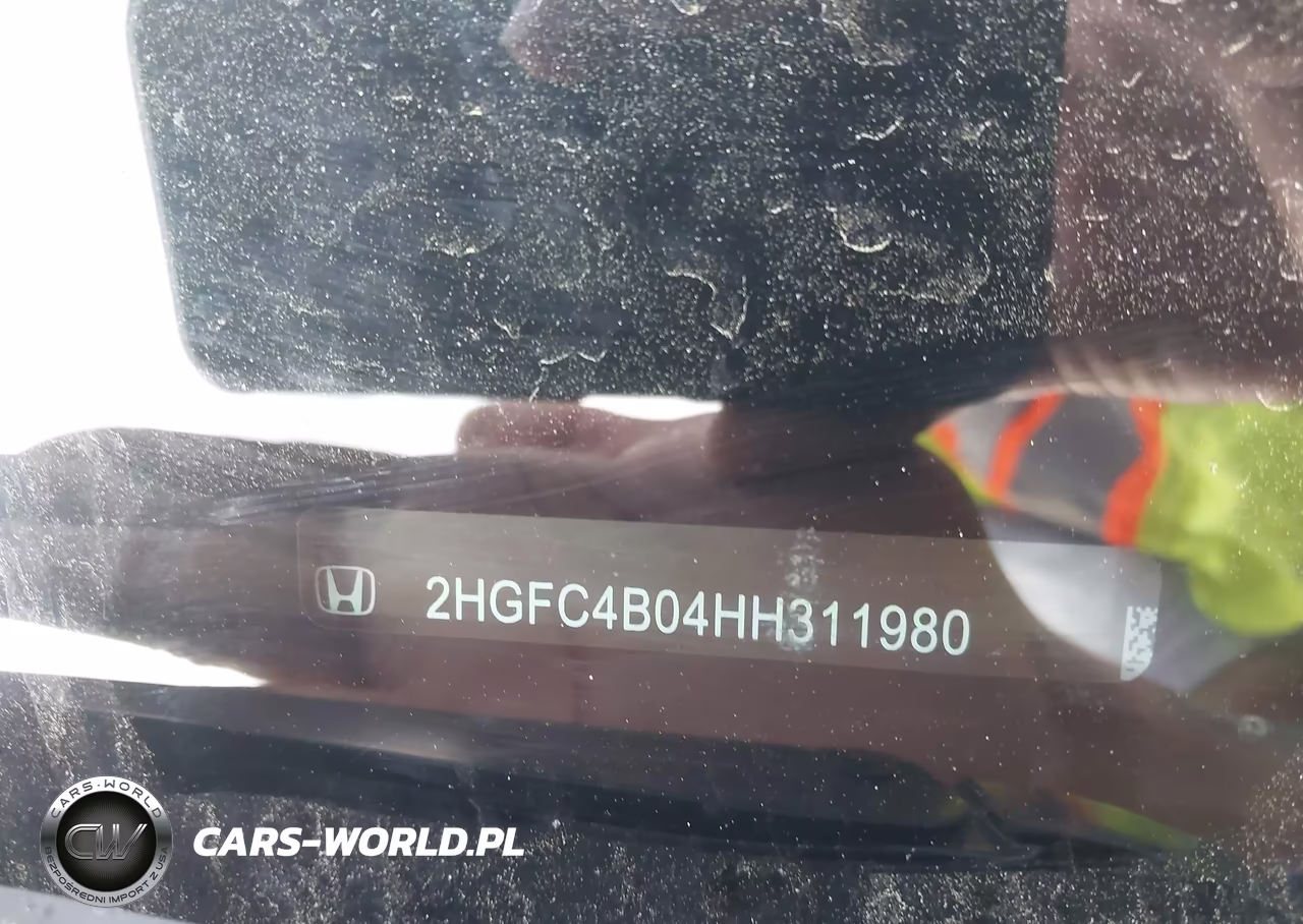 2017 Honda Civic Lx-P VIN:2HGFC4B04HH311980 - 9