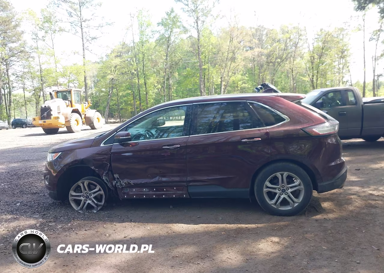 2017 Ford Edge Titanium VIN:2FMPK4K99HBB66471 - 14
