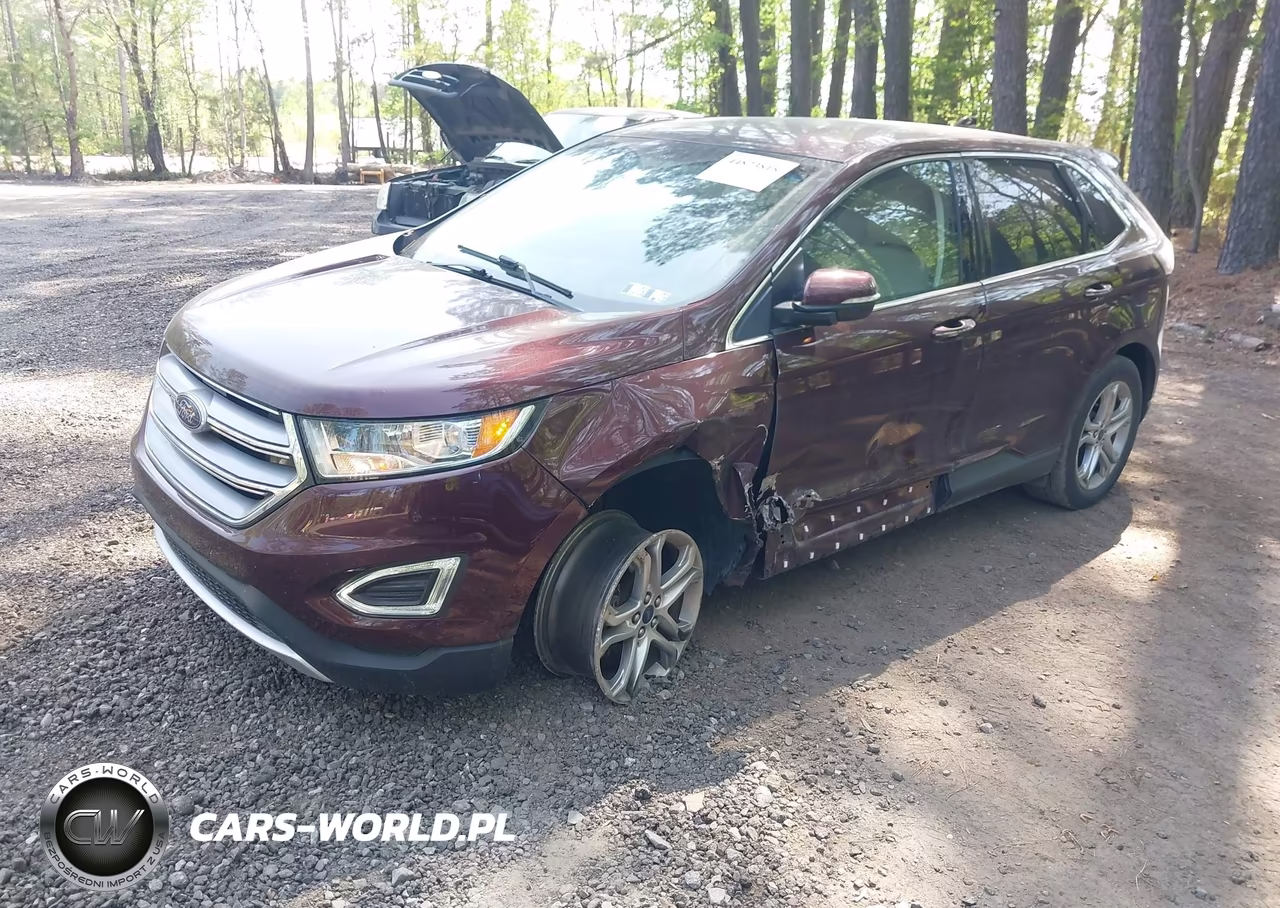 2017 Ford Edge Titanium VIN:2FMPK4K99HBB66471 - 2