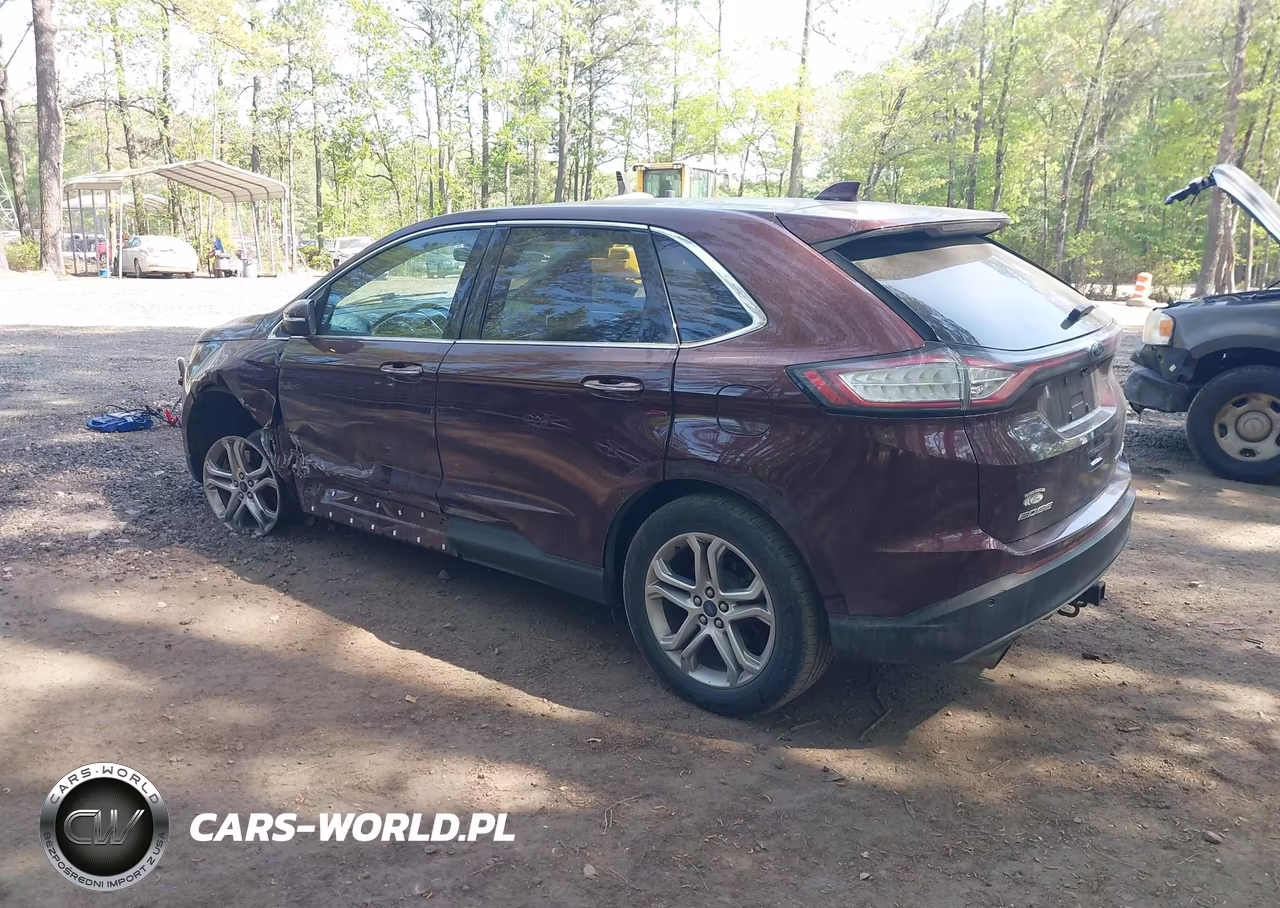 2017 Ford Edge Titanium VIN:2FMPK4K99HBB66471 - 3