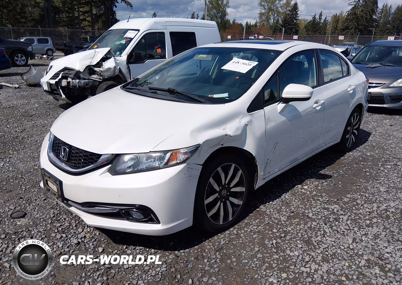2015 Honda Civic Ex-L VIN:19XFB2F98FE291966 - 2