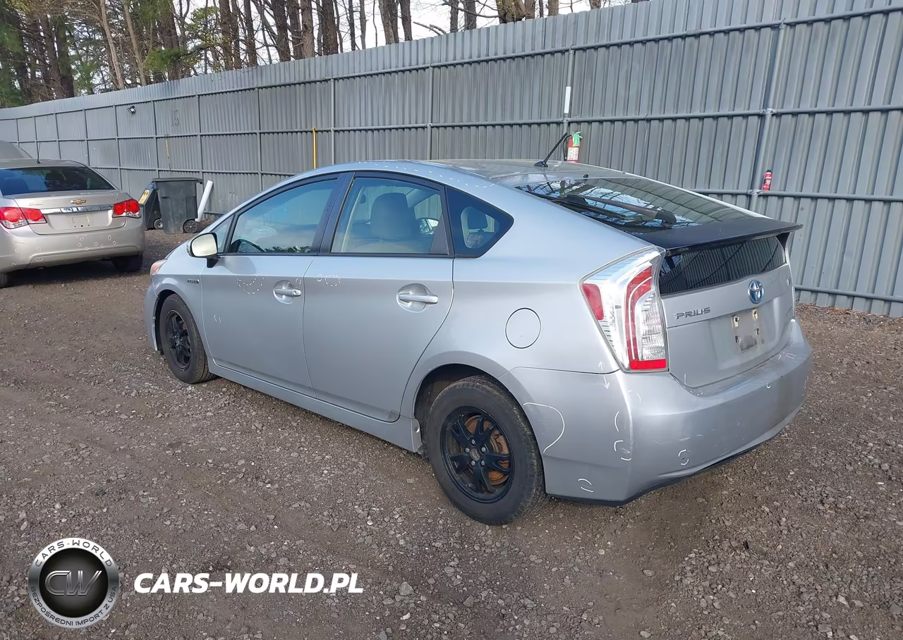 2012 Toyota Prius Two VIN:JTDKN3DU6C5483722 - 3