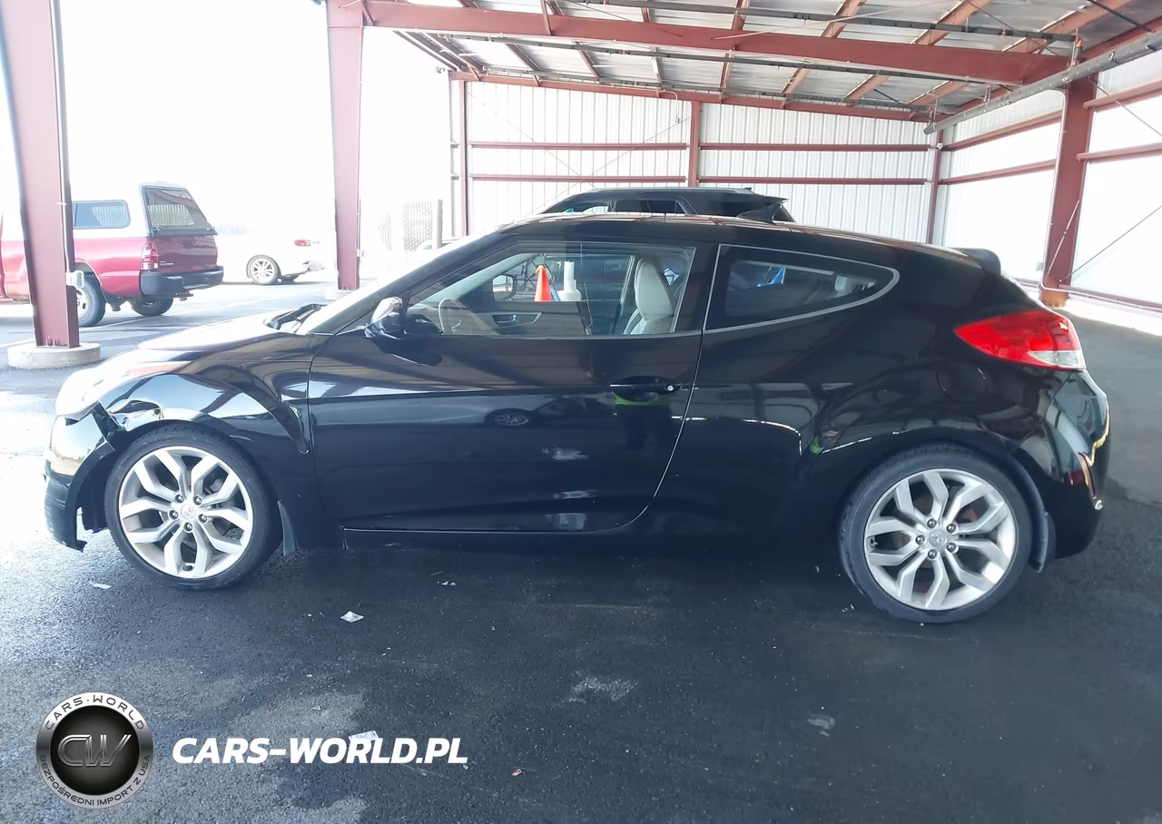 2012 Hyundai Veloster Base W-Gray VIN:KMHTC6AD6CU056560 - 14