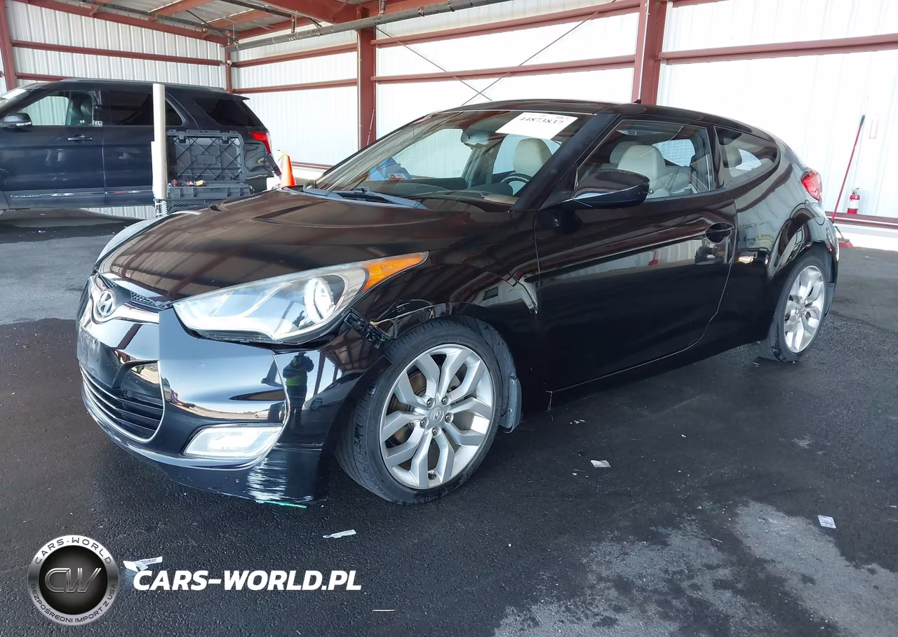 2012 Hyundai Veloster Base W-Gray VIN:KMHTC6AD6CU056560 - 2
