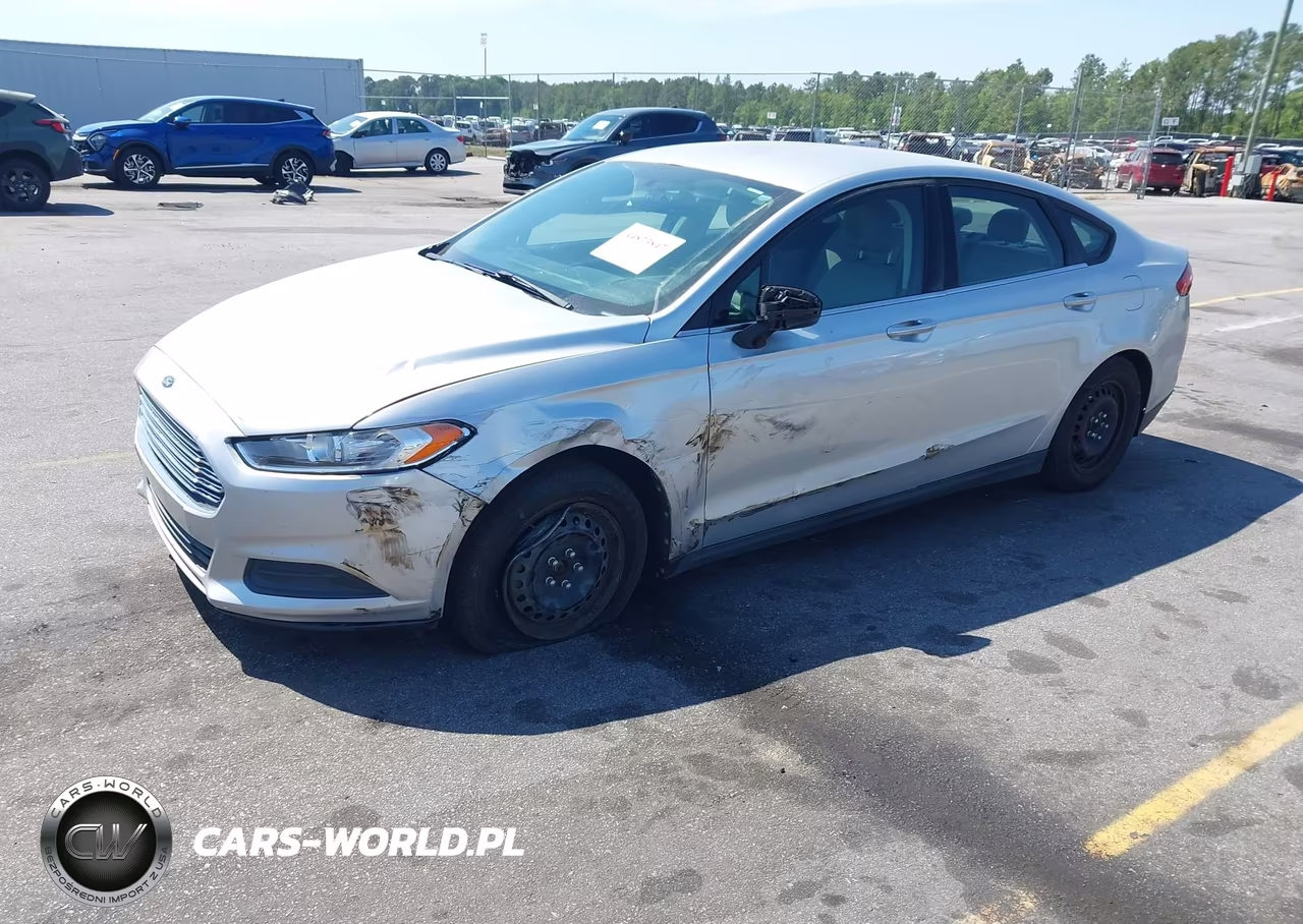 2013 Ford Fusion S VIN:3FA6P0G72DR158554 - 2