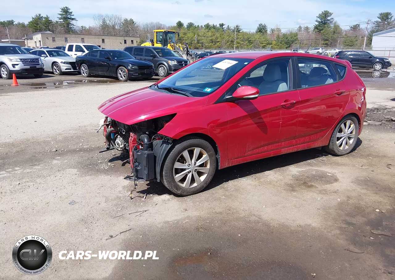 2014 Hyundai Accent Se VIN:KMHCU5AEXEU175103 - 2