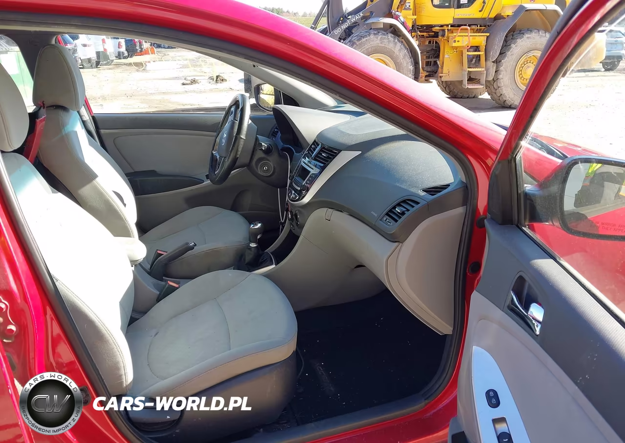 2014 Hyundai Accent Se VIN:KMHCU5AEXEU175103 - 5