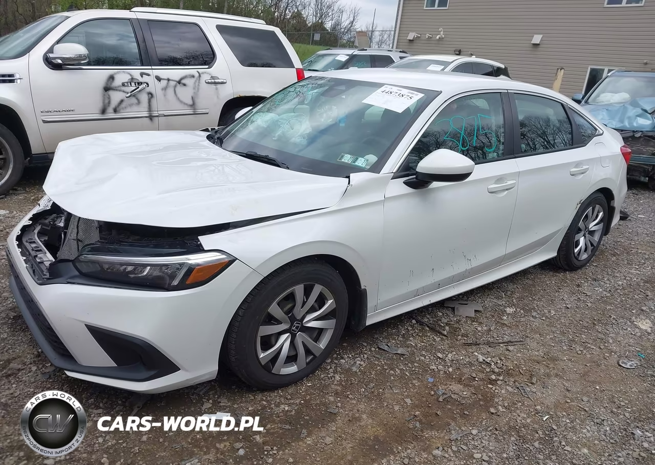 2022 Honda Civic Lx VIN:2HGFE2F29NH569868 - 2