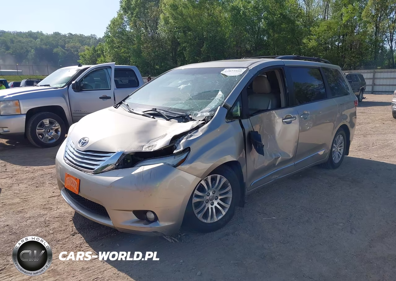 2015 Toyota Sienna Xle Premium 8 Passenger VIN:5TDYK3DC8FS679511 - 2