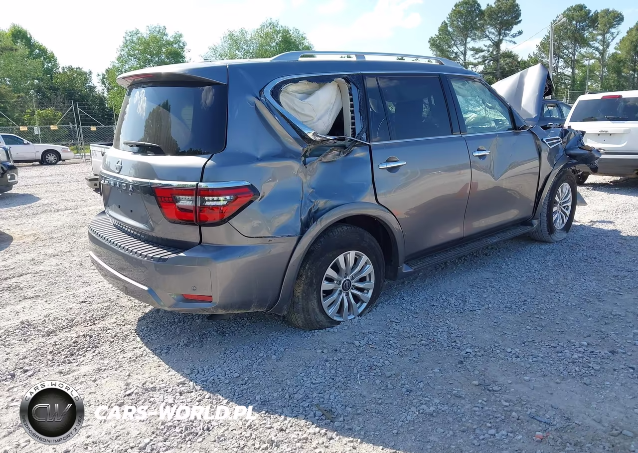 2024 Nissan Armada Sv 2Wd VIN:JN8AY2ACXR9197435 - 4