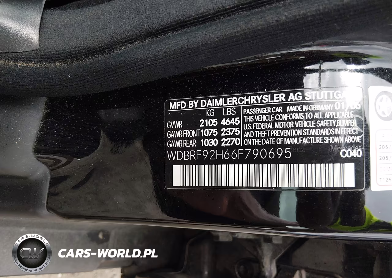 2006 Mercedes-Benz C 280 Luxury 4Matic VIN:WDBRF92H66F790695 - 9