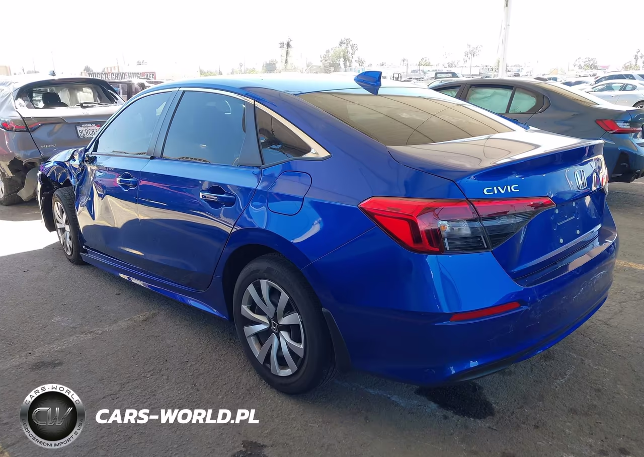 2023 Honda Civic Lx VIN:2HGFE2F26PH565330 - 3