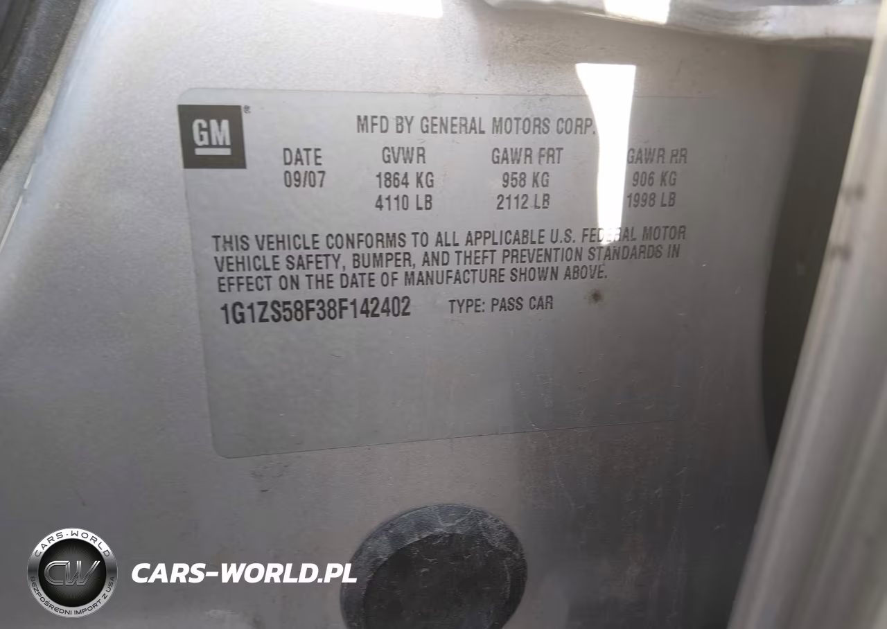 2008 Chevrolet Malibu Classic Ls VIN:1G1ZS58F38F142402 - 9
