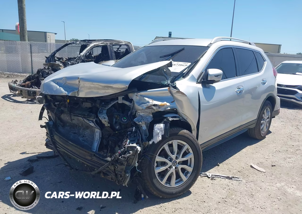 2018 Nissan Rogue Sv VIN:5N1AT2MT1JC801222 - 2