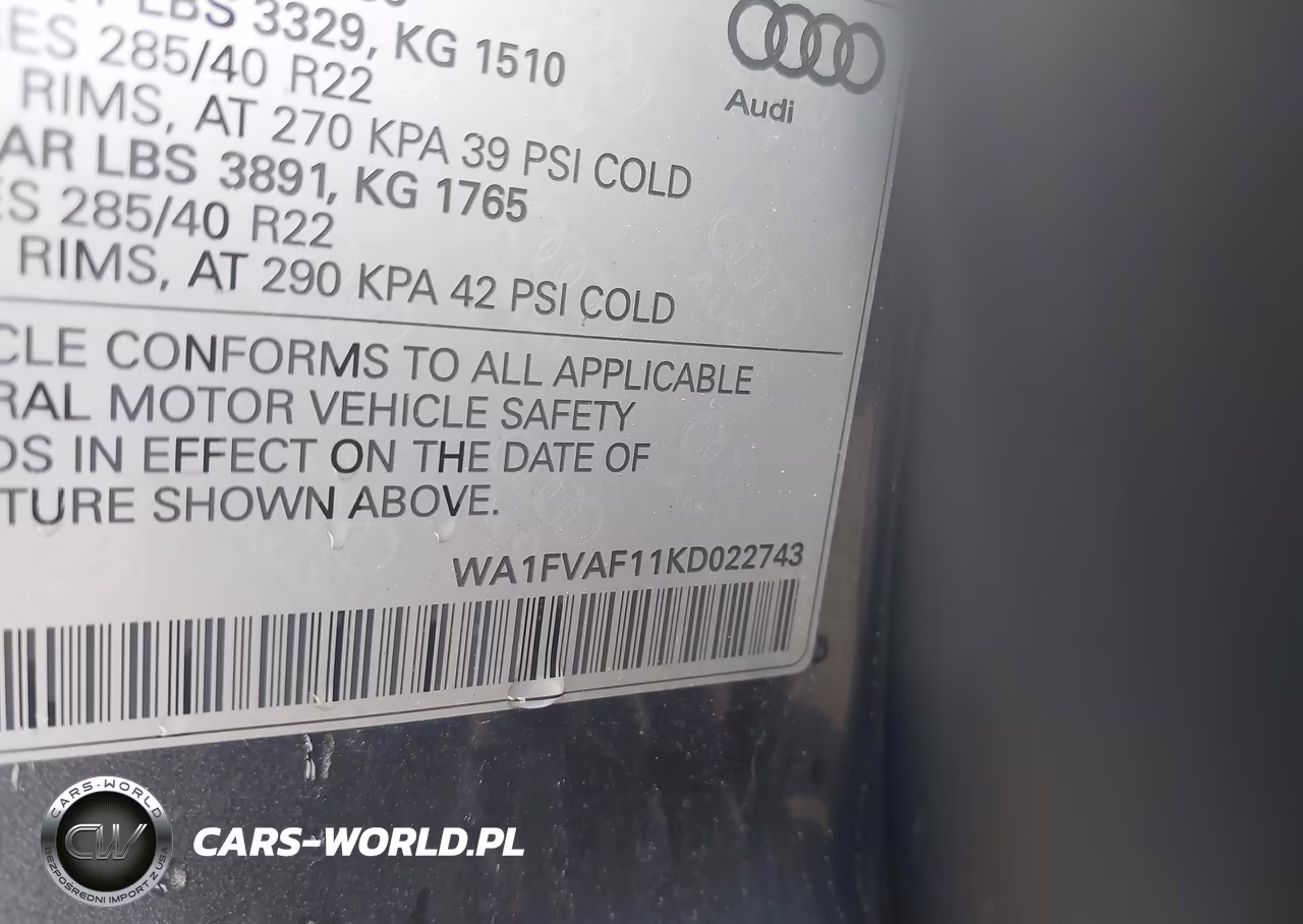 2019 Audi Q8 55 Premium VIN:WA1FVAF11KD022743 - 9