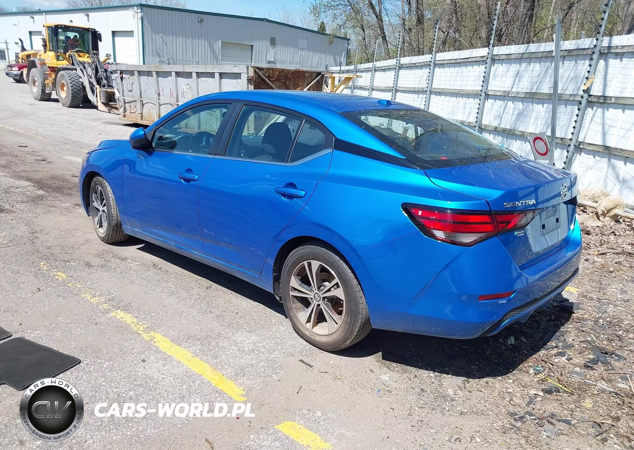 2023 Nissan Sentra Sv Xtronic Cvt VIN:3N1AB8CV2PY276395 - 3