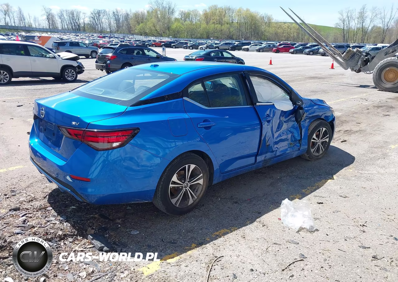 2023 Nissan Sentra Sv Xtronic Cvt VIN:3N1AB8CV2PY276395 - 4