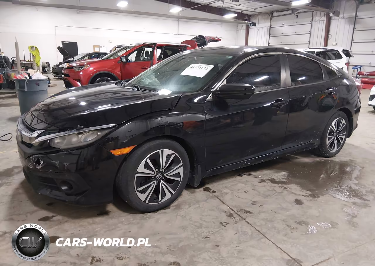 2017 Honda Civic Ex-T VIN:19XFC1F39HE022624 - 2