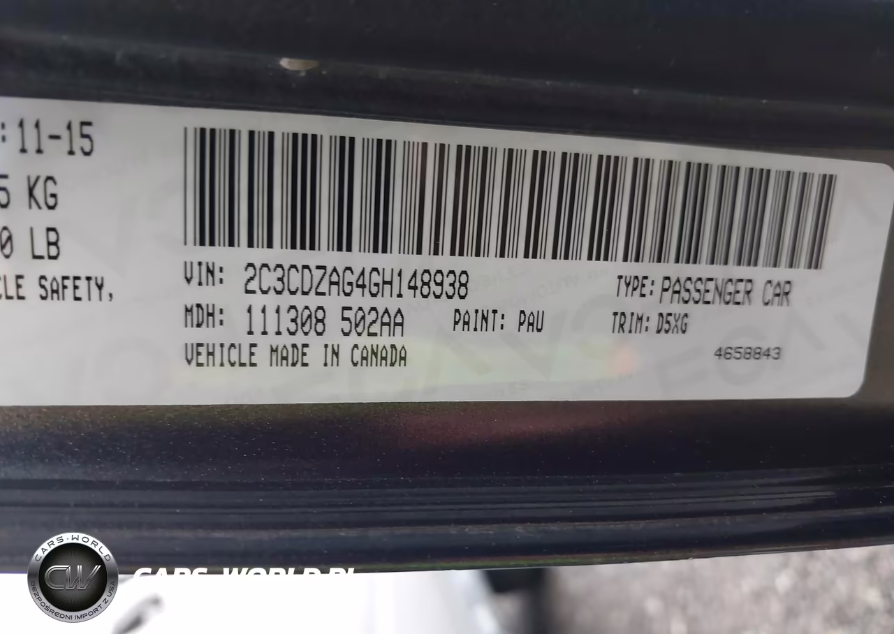 2016 Dodge Challenger Sxt VIN:2C3CDZAG4GH148938 - 9