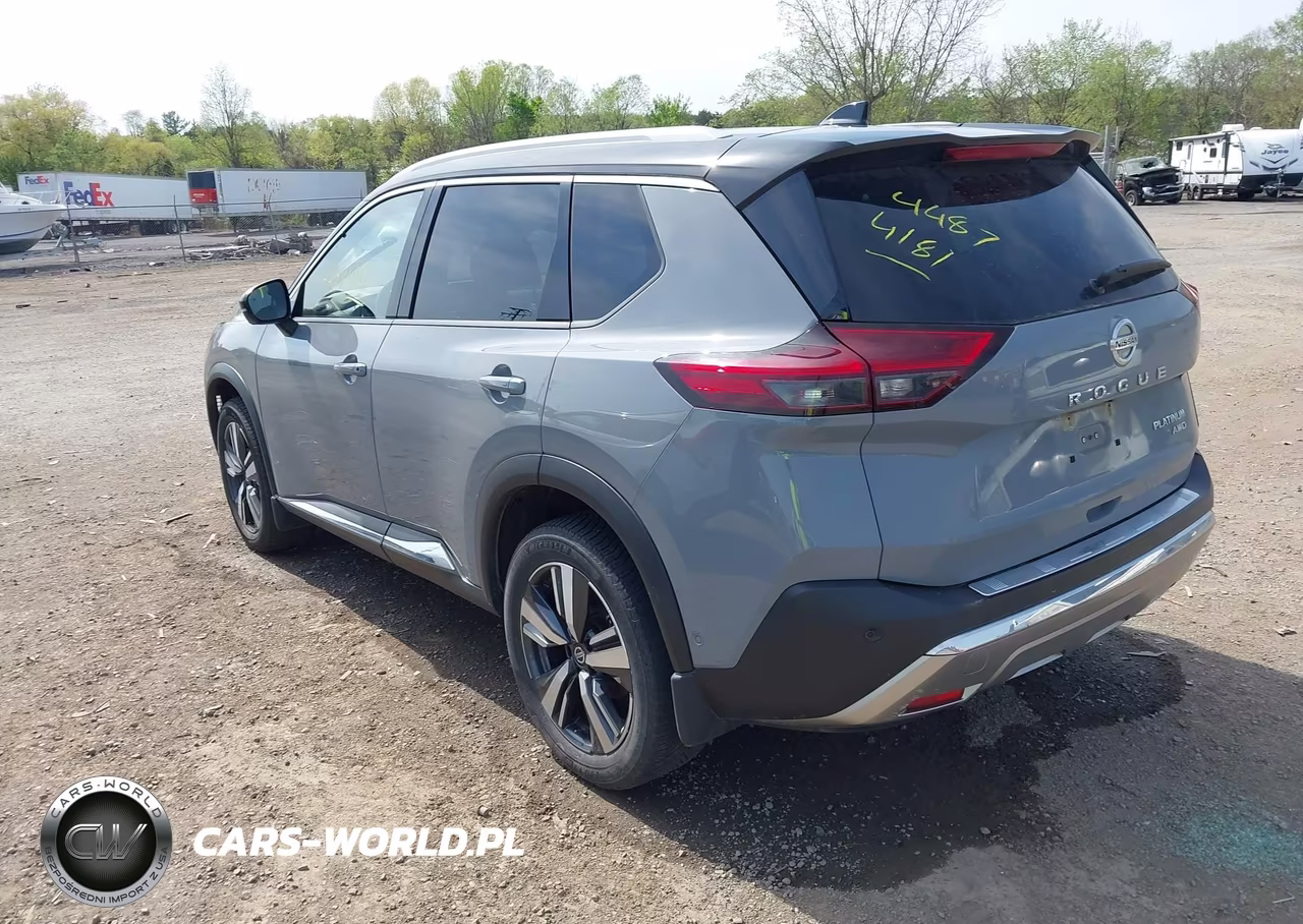 2021 Nissan Rogue Platinum Intelligent Awd VIN:JN8AT3DD4MW300917 - 3