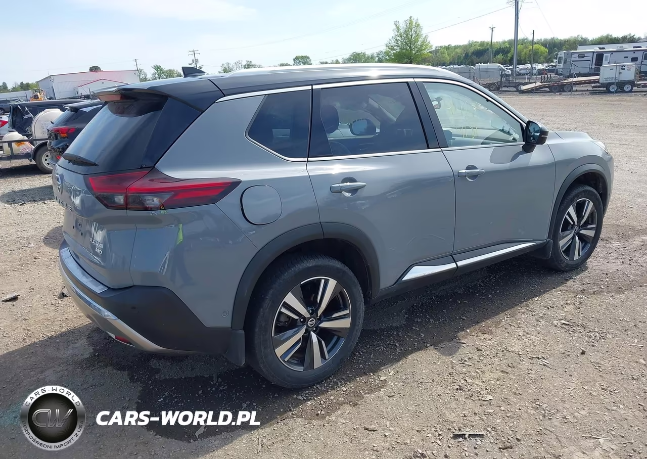 2021 Nissan Rogue Platinum Intelligent Awd VIN:JN8AT3DD4MW300917 - 4