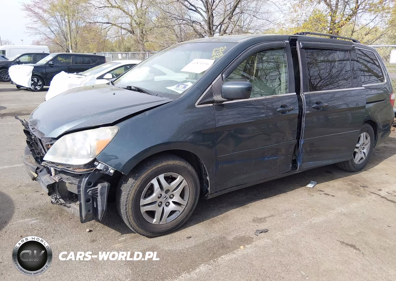 2005 Honda Odyssey Ex-L VIN:5FNRL38725B068665 - 2