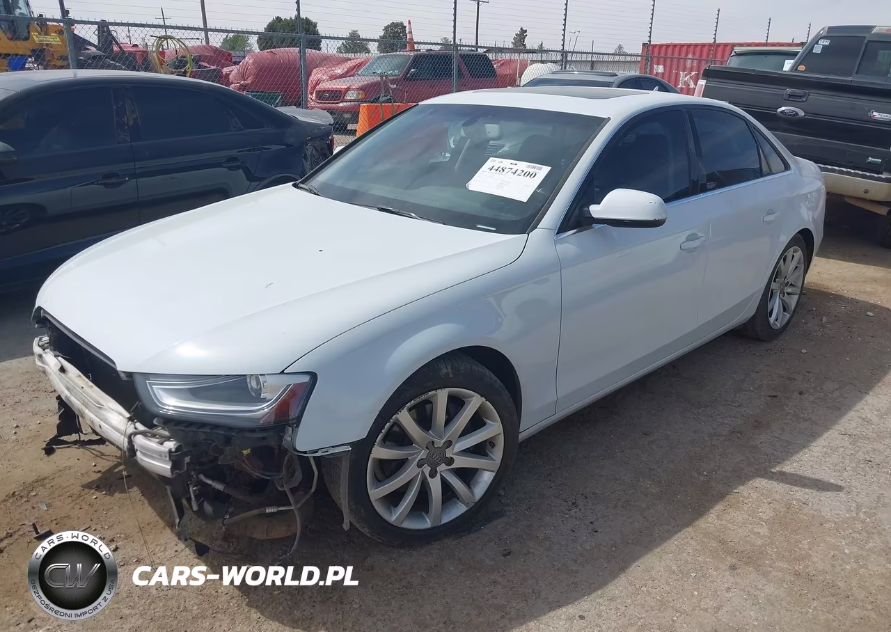 2013 Audi A4 2.0T Premium VIN:WAUFFAFL1DN046104 - 2