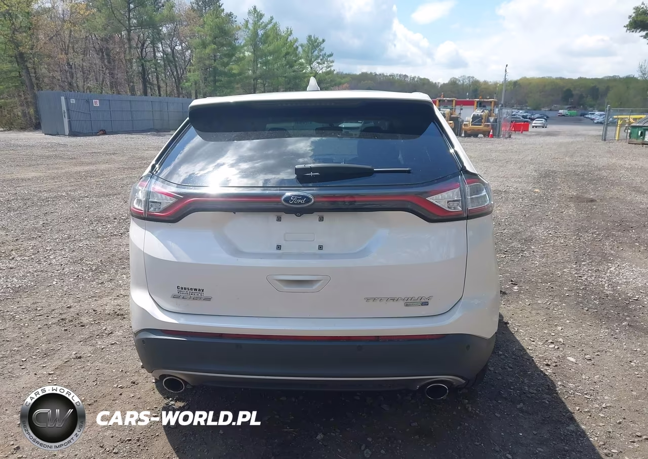 2017 Ford Edge Titanium VIN:2FMPK4K96HBC51171 - 16