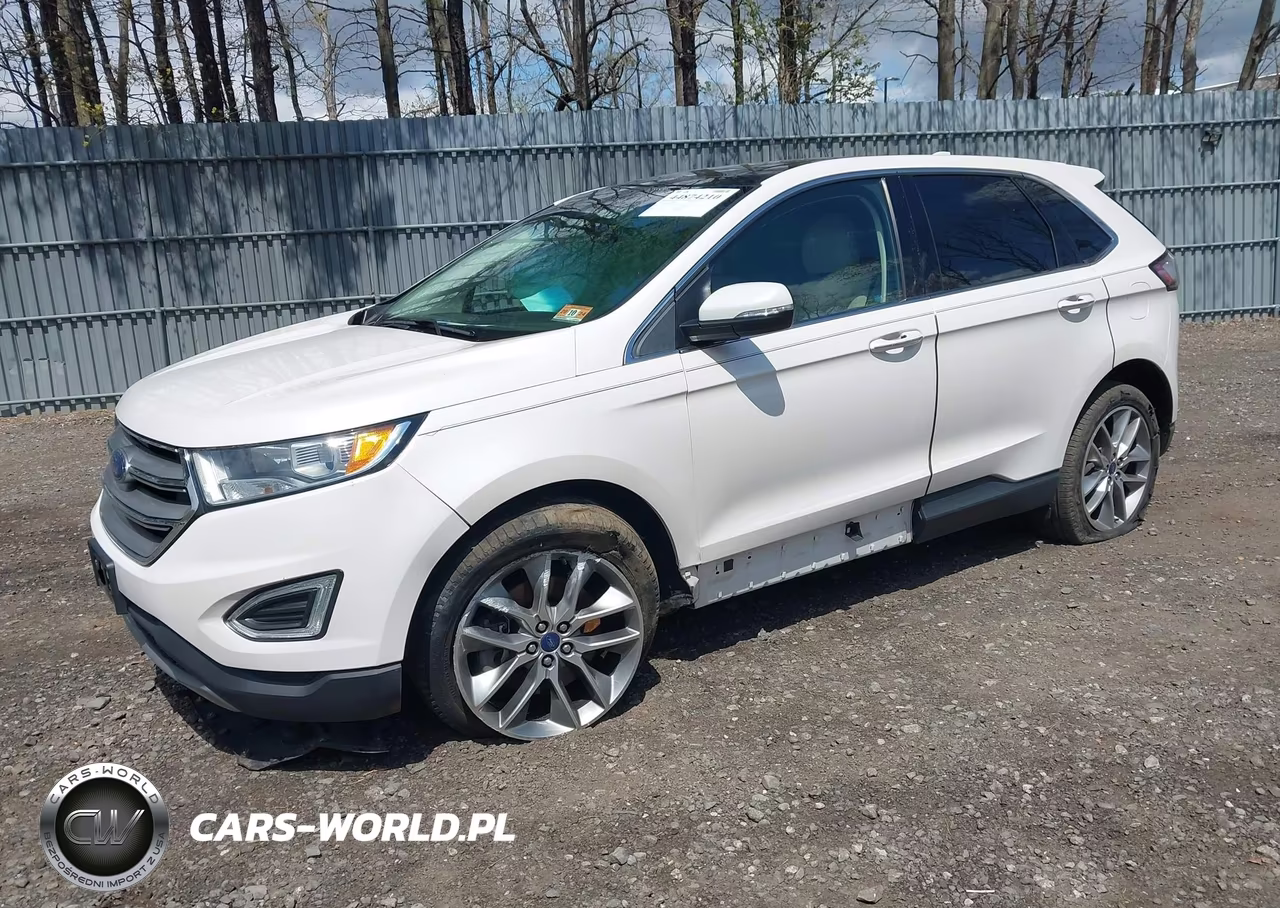 2017 Ford Edge Titanium VIN:2FMPK4K96HBC51171 - 2