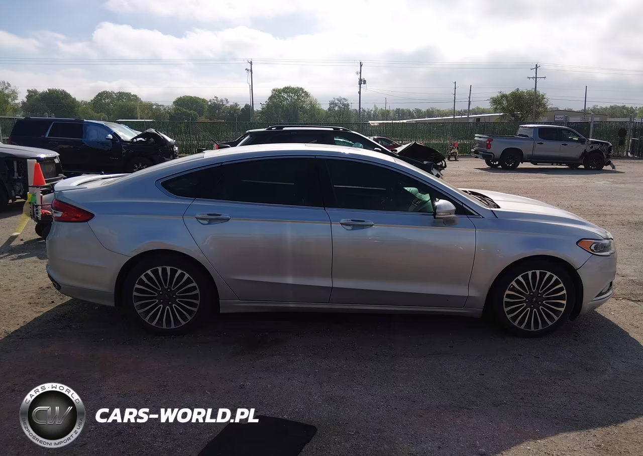 2017 Ford Fusion Titanium VIN:3FA6P0K97HR142929 - 14