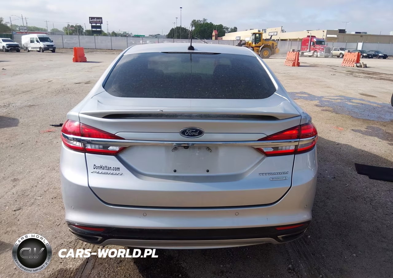 2017 Ford Fusion Titanium VIN:3FA6P0K97HR142929 - 17
