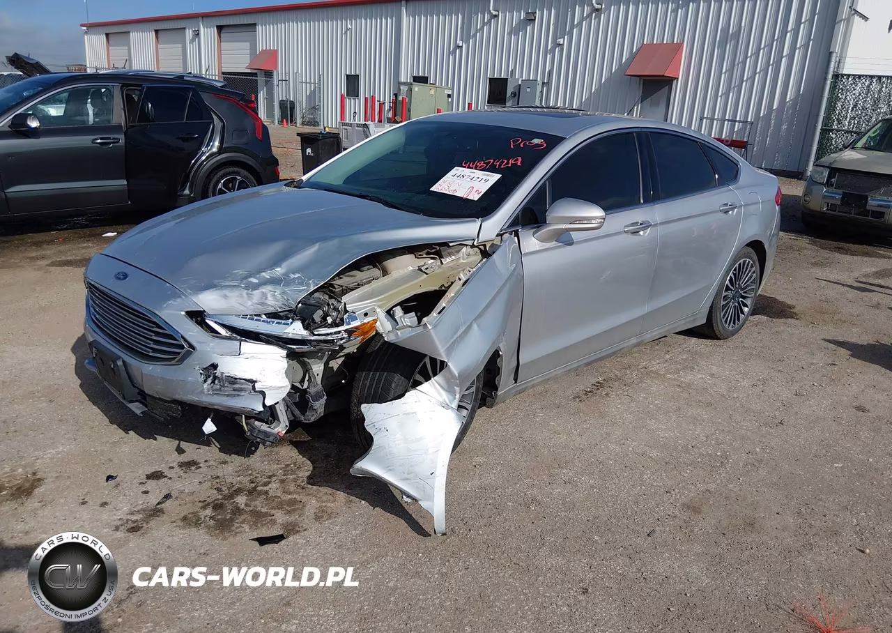 2017 Ford Fusion Titanium VIN:3FA6P0K97HR142929 - 2