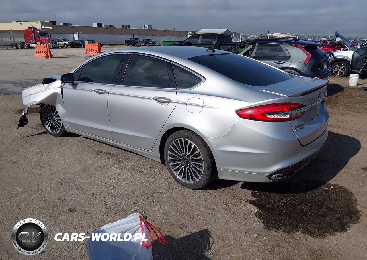 2017 Ford Fusion Titanium VIN:3FA6P0K97HR142929 - 3