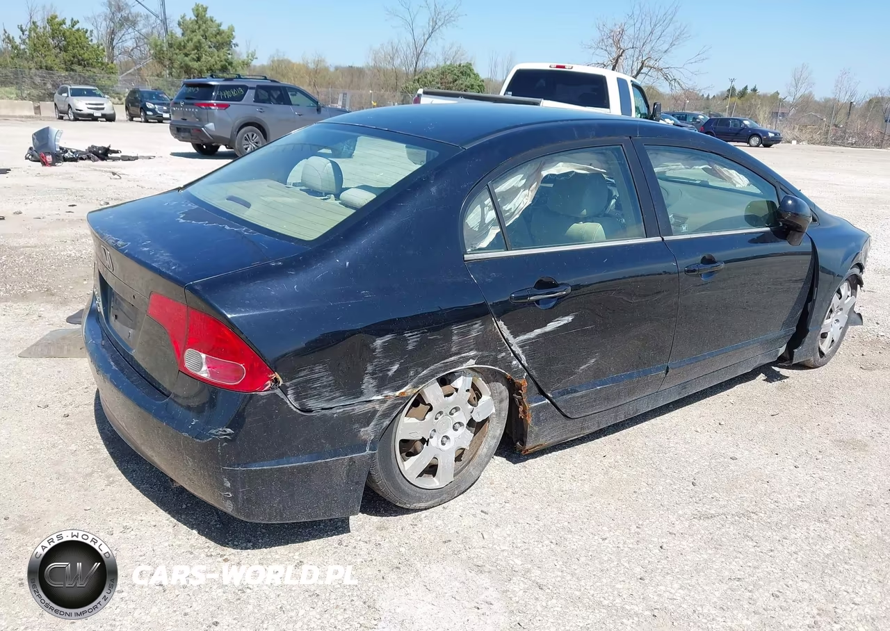 2006 Honda Civic Lx VIN:1HGFA16566L026188 - 4