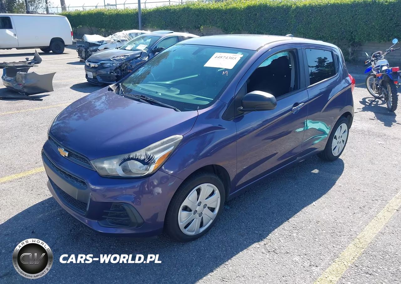 2017 Chevrolet Spark Ls Cvt VIN:KL8CB6SA8HC759868 - 2