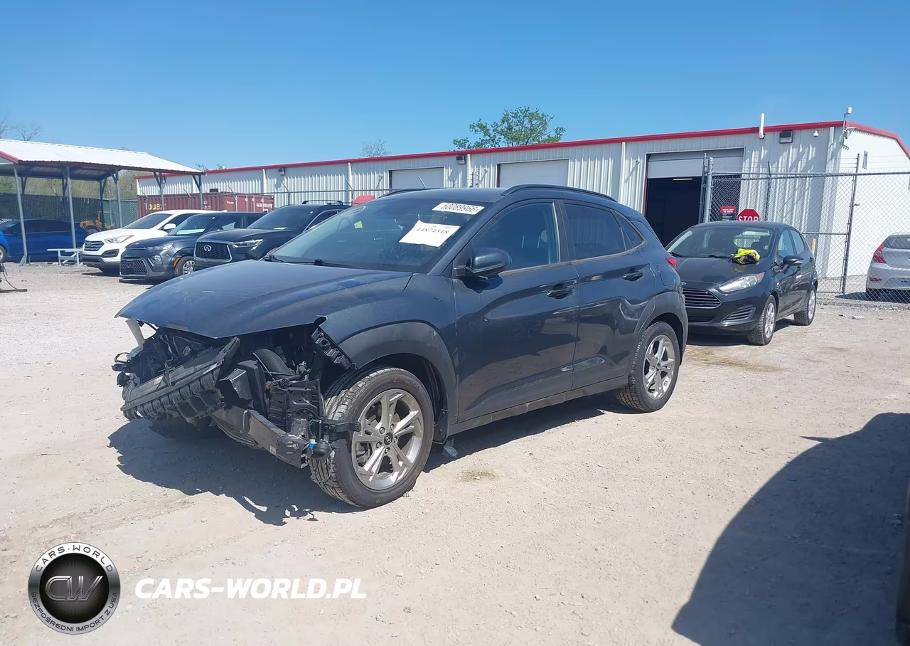 2022 Hyundai Kona Sel VIN:KM8K6CAB9NU868566 - 2