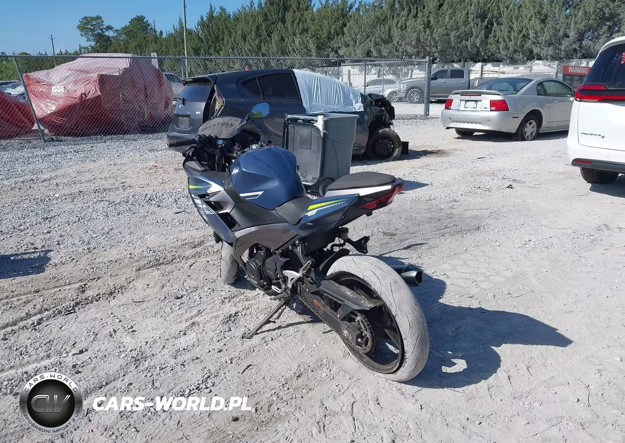 2022 Kawasaki Ex400 VIN:JKAEXKH13NDAG8795 - 3