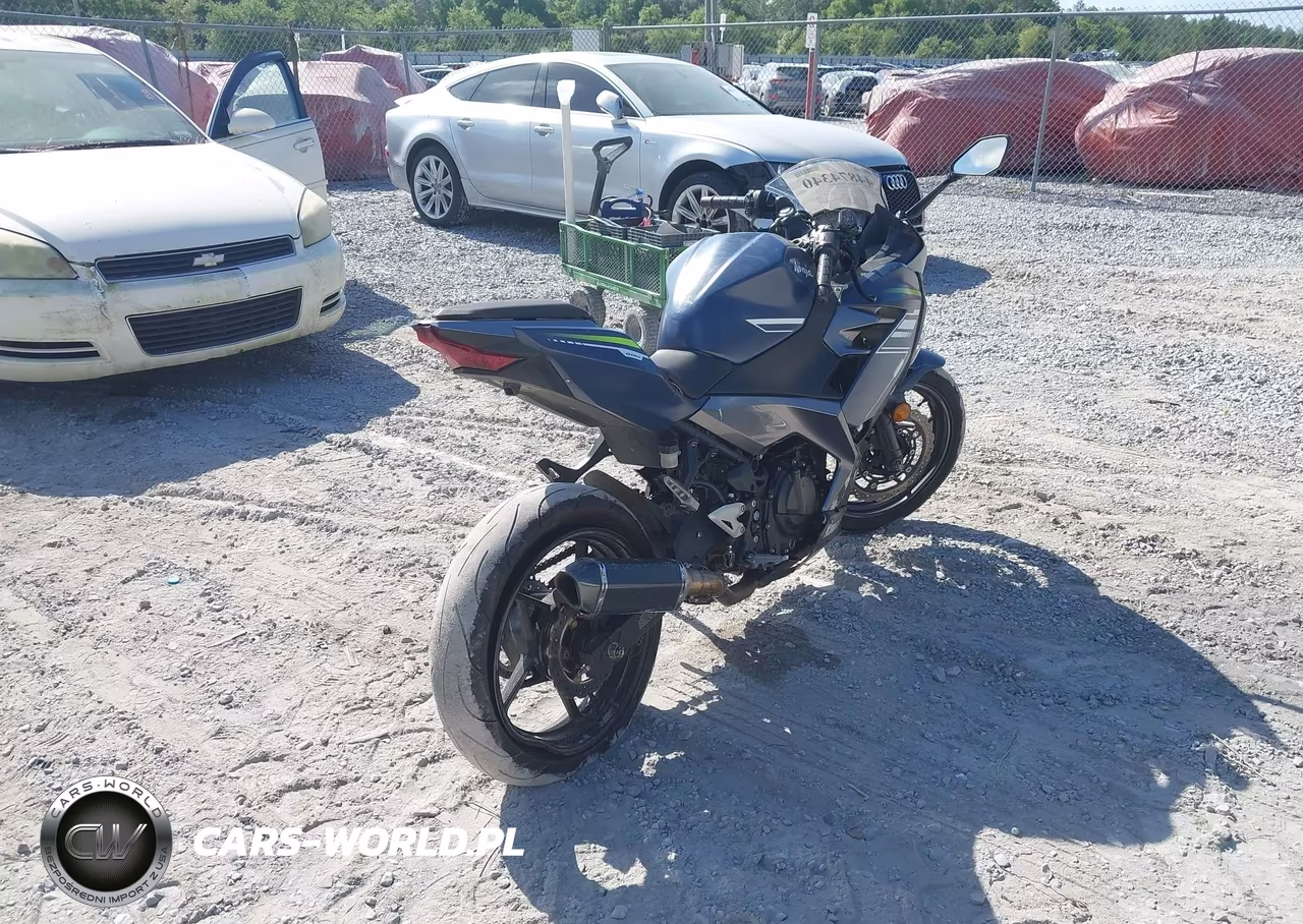 2022 Kawasaki Ex400 VIN:JKAEXKH13NDAG8795 - 4