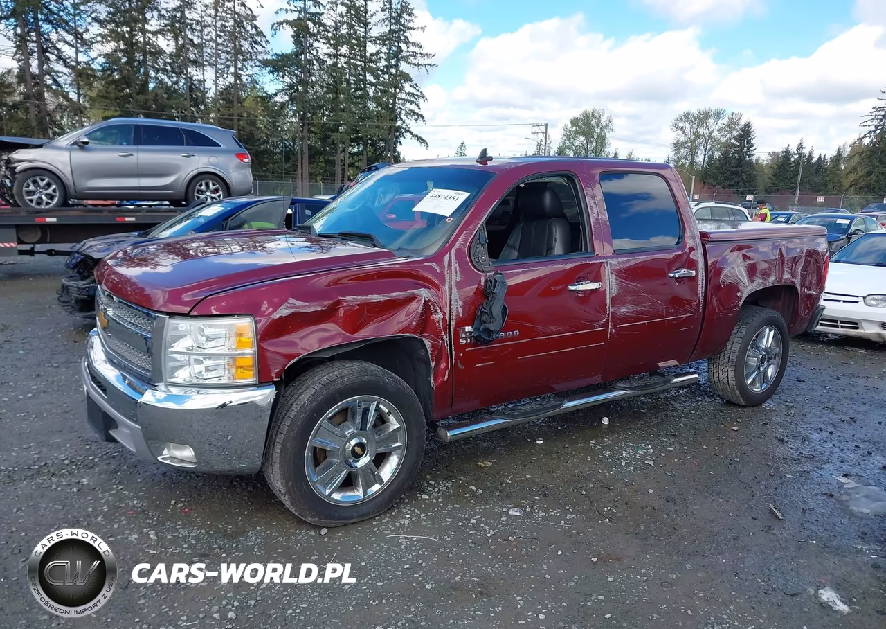 2013 Chevrolet Silverado 1500 Lt VIN:3GCPCSE03DG129376 - 2